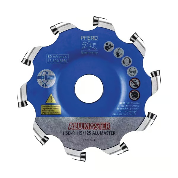 Picture of Pferd Aluminumaster High Speed Disc 4-1/2"/5" with HICOAT® Inserts